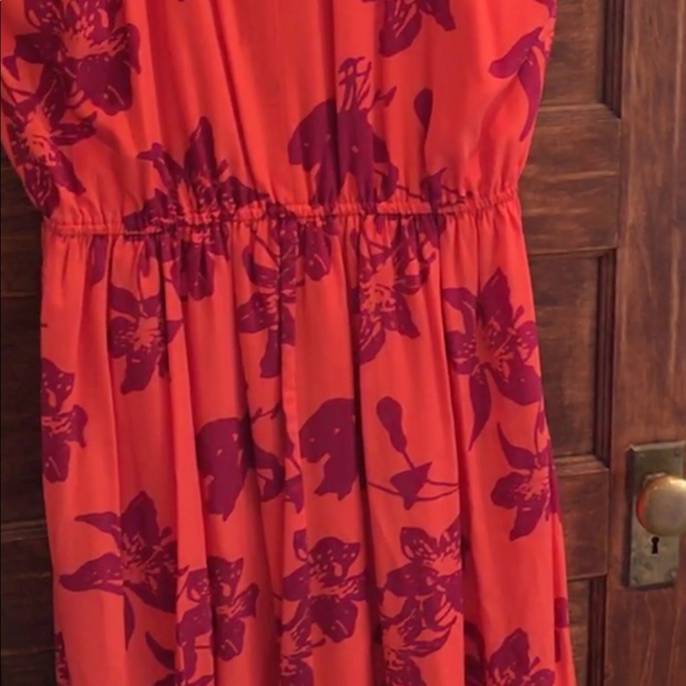 Banana Republic silk sun dress